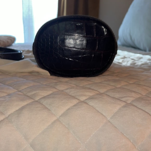 Beautiful Deep Brown Croco Staud Bag! - Picture 4 of 7